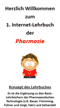 Mobile Screenshot of pharmazie-lehrbuch.de